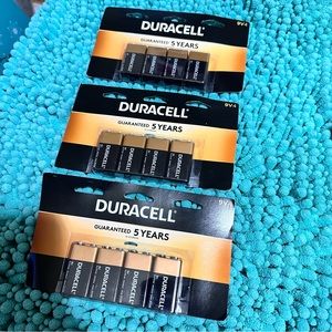 Duracell Coppertop 9V Battery, 4 Count Pack, 9-Volt Battery (3 packs)